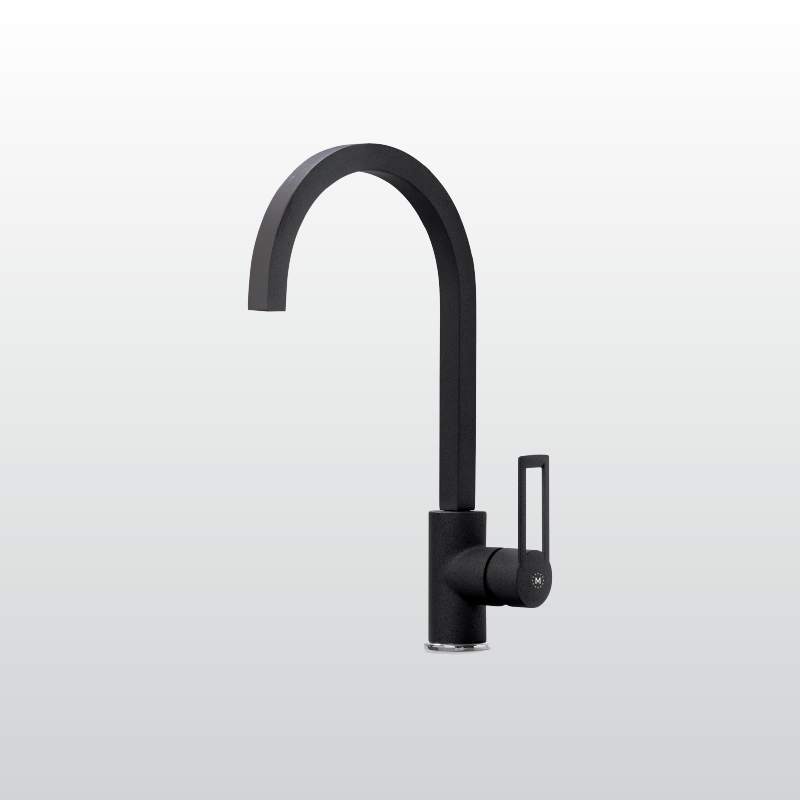 Vòi Rửa Chén Malloca MF-040 Sơn Giả Đá Màu Đen